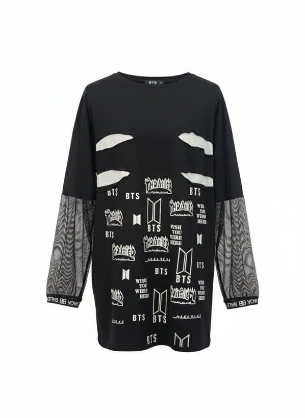 لانگ زاپ دار طرح BTS