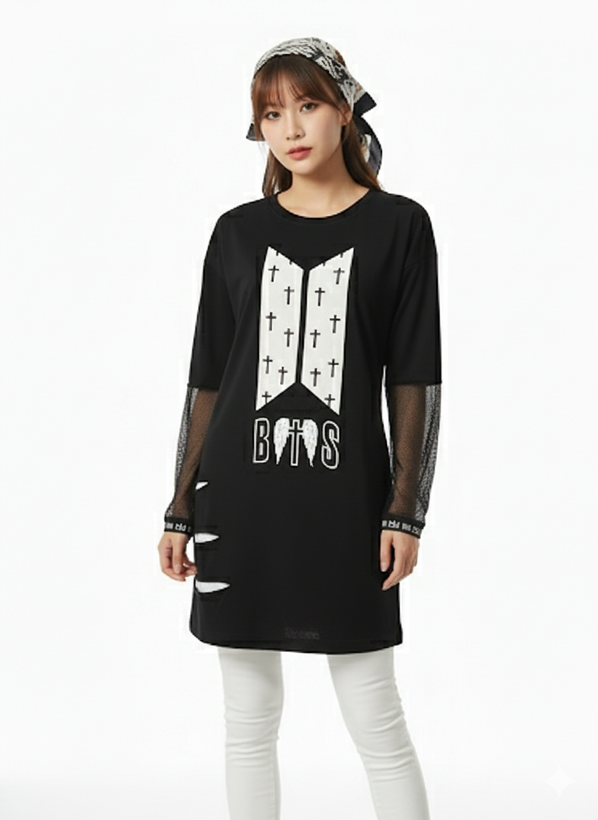 لانگ اسپرت لش آستین تور