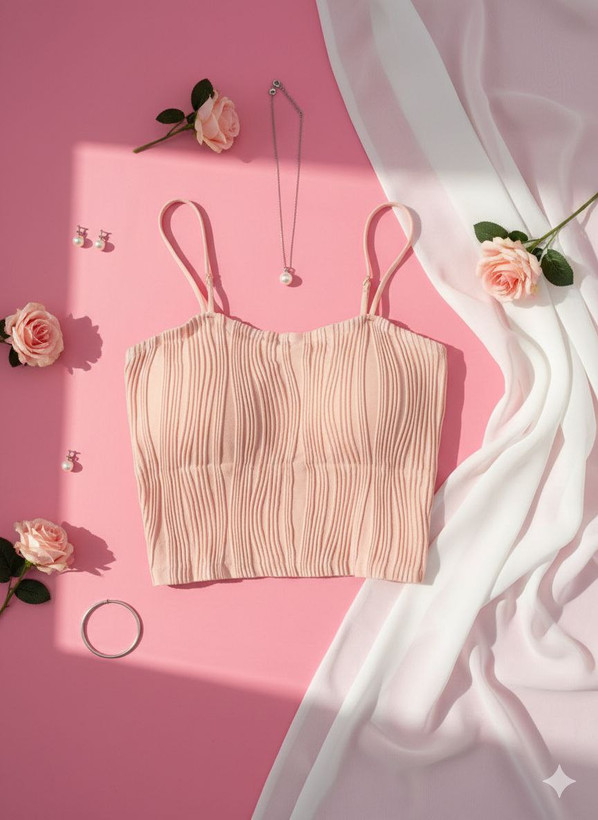 نیم تنه موجی لیزری صورتی روشن برند LISA