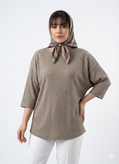 بلوز پارچه کریشه زنانه مجلسی