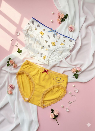 شورت عروسکی چینی لبه توری پاندا