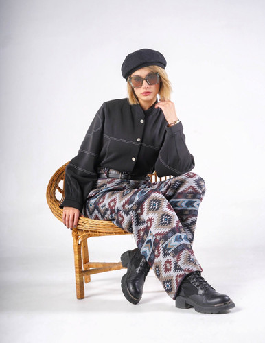 شلوار فوتر طرحدار سنتی ایرانی