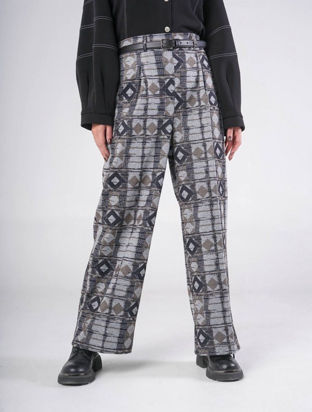 شلوار بگ سنتی طرحدار اسپرت سنتر