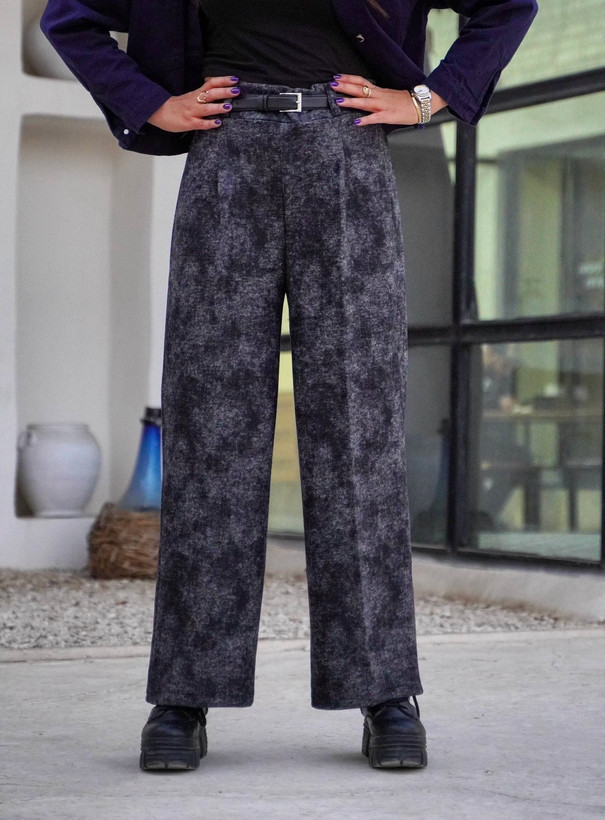 شلوار بگ پشت کش دار سنگشور زنانه