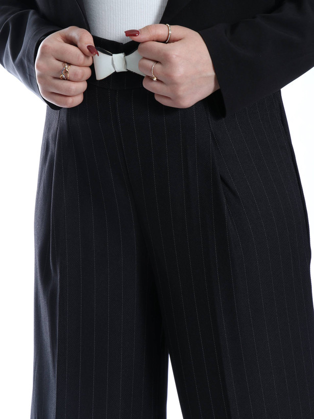 شلوار مشکی دانشجویی بگ پشت کش ایرانی