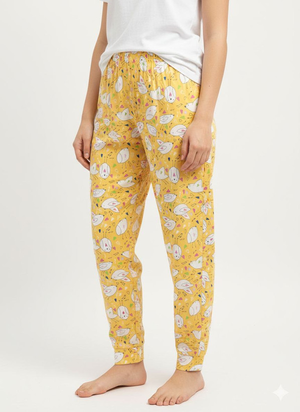 شلوار گیاهی لیدی جیب دار