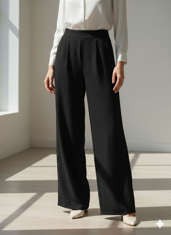 شلوار ابر و بادی مشکی