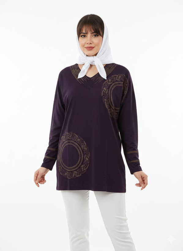 بلوز آستین بلند مجلسی