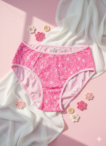 شورت صورتی نخی