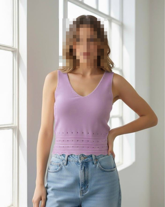 تاپ یاسی با رنگ پاستیلی مخصوص هدیه دادن