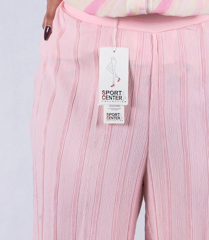 پارچه نخی شلوار صورتی