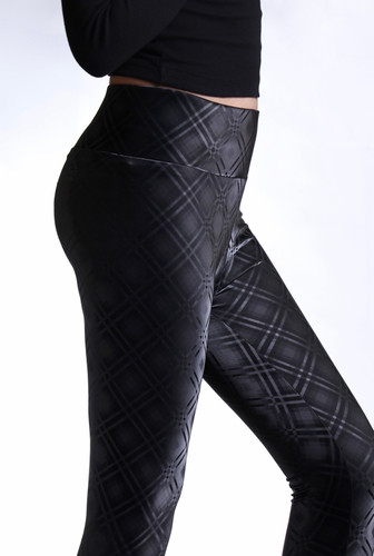 لگ چرم براق طرح لوزی