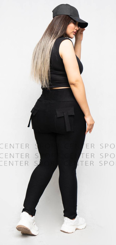 لگ کارگو مشکی ورزشی مناسب باشگاه فری سایز