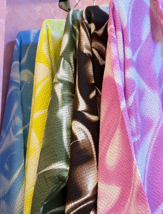 انواع شومیز بلند زنانه رنگ های پاستیلی