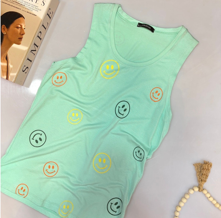 تاپ رکابی ویسکوز خنک تابستانی