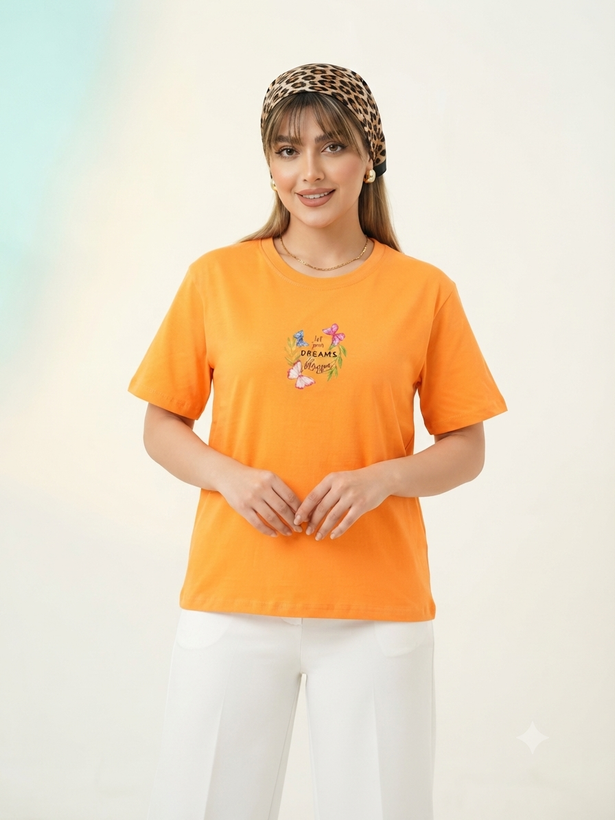 تیشرت خارجی تابستانه با کیفیت بسیار بالا و پارچه سبک و لطیف کد 31